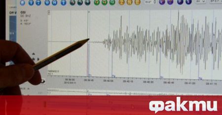 Земетресение с магнитуд 3 6 удари на 50 км от София Трусът