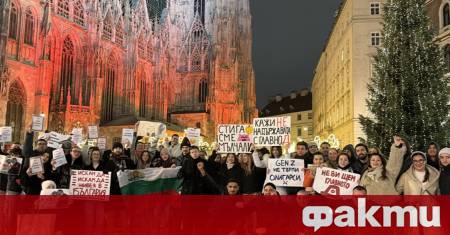 Над 50 души се събраха на протест пред Генералното консулство