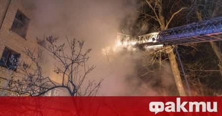 В нощта на 24 януари руските сили удариха Харков с