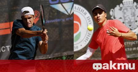 За първи път в летописите на световния тенис двама българи