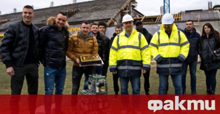 Ботев (Пловдив) изненада приятно работниците в жълто-черния дом - стадион