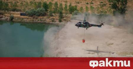 Въпреки че пожарът в Пирин беше овладян през нощта останаха