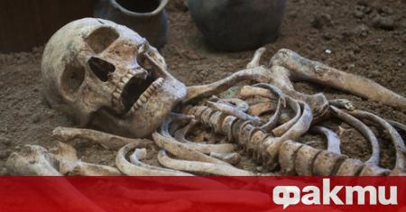 Шест скелета от средните векове изникнаха на терен на новострояща