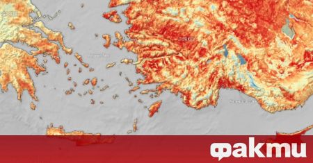 Топлата вълна в Турция и Кипър повиши температурата на земната