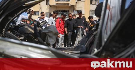 Най малко осем души са били убити при израелски въздушни