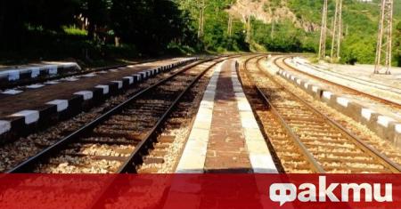Движението на влаковете по жп линията Русе Горна Оряховица