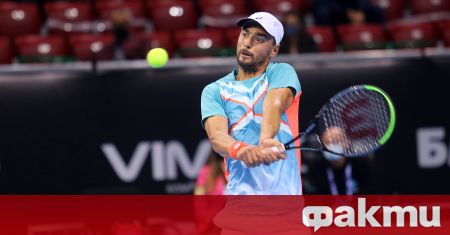 Димитър Кузманов отпадна на полуфиналите на турнира по тенис от