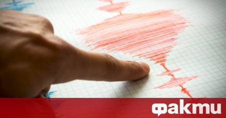 Земетресение с магнитуд 4 2 по скалата на Рихтер беше