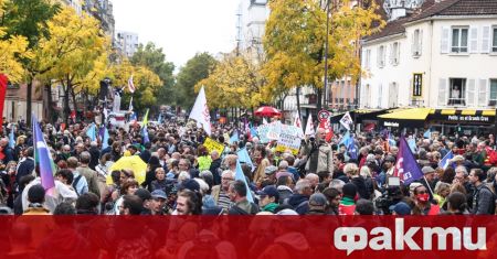 Профсъюзите във Франция обявиха национална стачка като настояха за по високи
