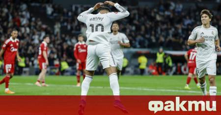 Килиан Мбапе изравни рекорда на Кристиано Роналдо от 59 гола