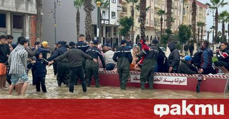 В Мароко са евакуирани повече от 50 000 души което