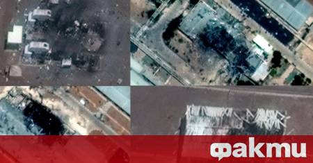 Сателитни изображения споделени с BBC Verify дават по ясна картина на