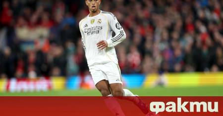 Халфът на Реал Мадрид Джуд Белингам беше титуляр за тима