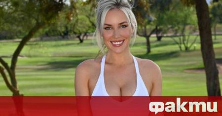 Спряганата за най-красива голфърка Пейдж Спиранак отново показа страхотен сексапил