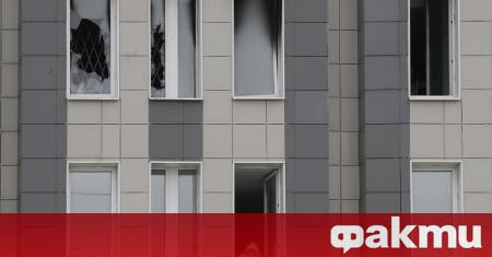 Един пациент загина при пожар в болницата Боткин в Санкт