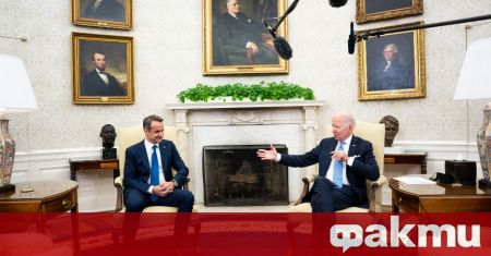 Президентът на САЩ Джо Байдън вчера благодари на гръцкия премиер