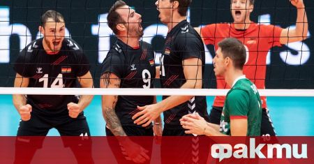 Националният отбор на България отпадна от европейското първенство по волейбол