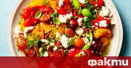 Необходими продукти червени месести чушки 600 г жълти месести чушки