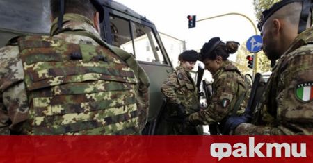 Започна дислокацията на италианския военен контингент за България от пристанището