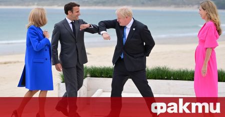 Президентът на Франция Еманюел Макрон настоя британският премиер Борис Джонсън