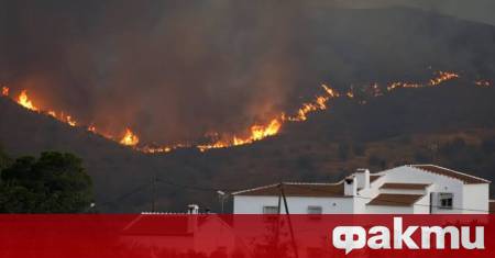 Огнената стихия в Европа придобива катастрофални размери след като през