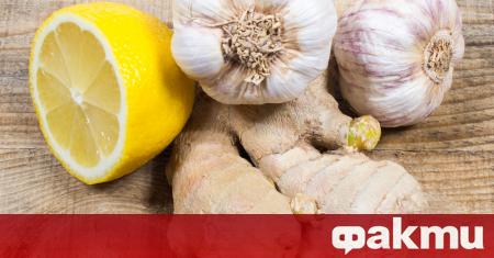 Лимоните джинджифилът и чесънът не влияят на имунната система Най добре