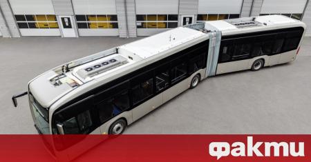 Mercedes Benz продължава по пътя към електрификацията на градските автобуси Производителят