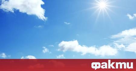 През нощта ще е безоблачно Вятърът ще е слаб с