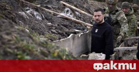 Украинският президент Володимир Зеленски заяви че руският удар през изминалата