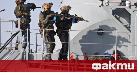 Кораб от така наречения руски сенчест флот обект на западни