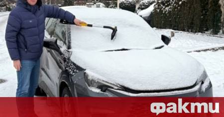 В Германия студените зимни сутрини не са рядкост но сега