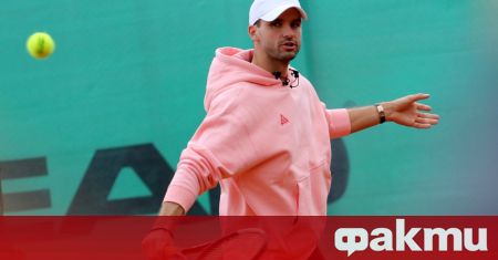 Най добрият български тенисист Григор Димитров отстъпи три места в