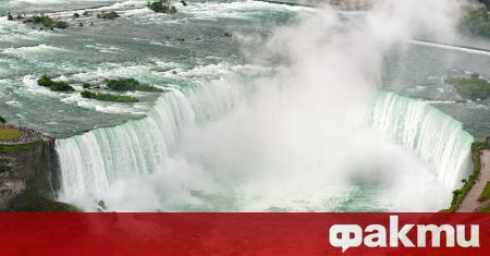 За първи път в историята Ниагарският водопад ще бъде осветен