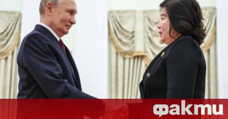 Руският президент Владимир Путин проведе официална среща в Москва с