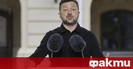 Украинският президент Володимир Зеленски пристигна във Великобритания Той обяви това
