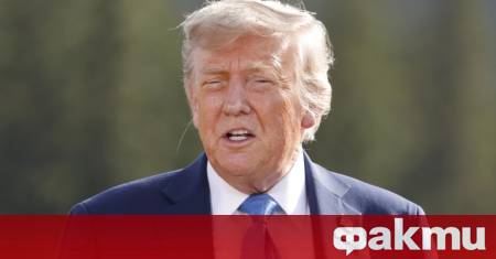 Американският президент Доналд Тръмп за първи път след връщането си