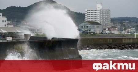 Снежни бури и ураганен вятър връхлитат Япония Прогнозите са скоростта