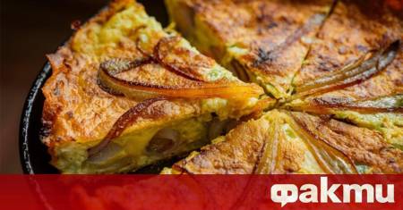 Необходими продукти яйца 8 бр извара 250 г бекон 150