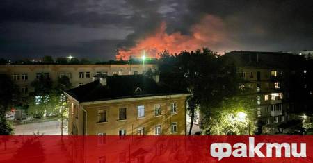 Жилищни сгради в два района на Волгоград наричан някога Сталинград