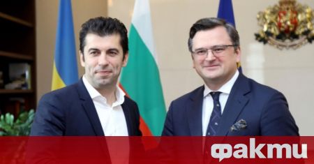 „Благодарен съм на министър-председателя на България Кирил Петков за започването