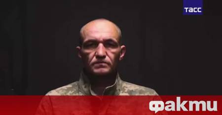 Украинският военнослужещ Георгий Каракулин който бил заловен от руските войски