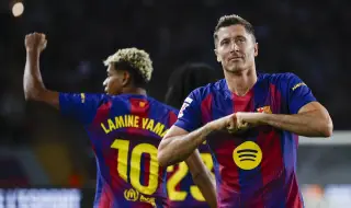 Левандовски няма намерение да напуска Барселона