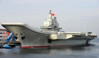 Може ли китайският самолетоносач да се противопостави на US флота?