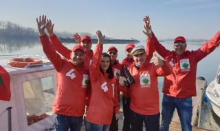 „Лодката на Свободата“ тръгна от Видин (ВИДЕО)