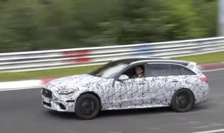 Новият четирицилиндров Mercedes C63 показа колко е бърз на Нюрбургринг (ВИДЕО)