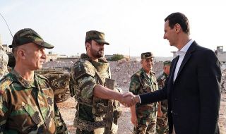 Първа визита на Асад в провинция Алепо от началото на конфликта в Сирия