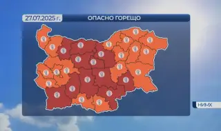 Времето днес, прогноза за неделя, 27 юли: Код червено за опасни горещини
