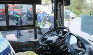 Протестът на наземния градски транспорт в София продължава и в петък