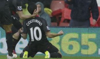 Коутиньо спаси Ливърпул с гол в края