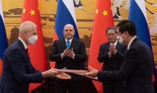 Русия и Китай сключват двустранни споразумения